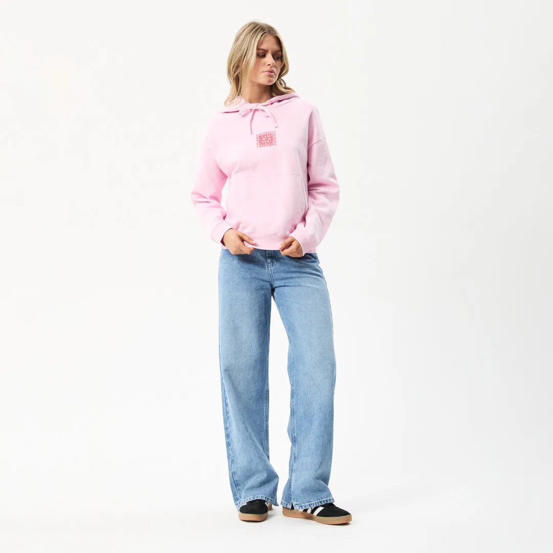 AFENDS Womens To Grow - Graphic Hoodie - Powder Pink