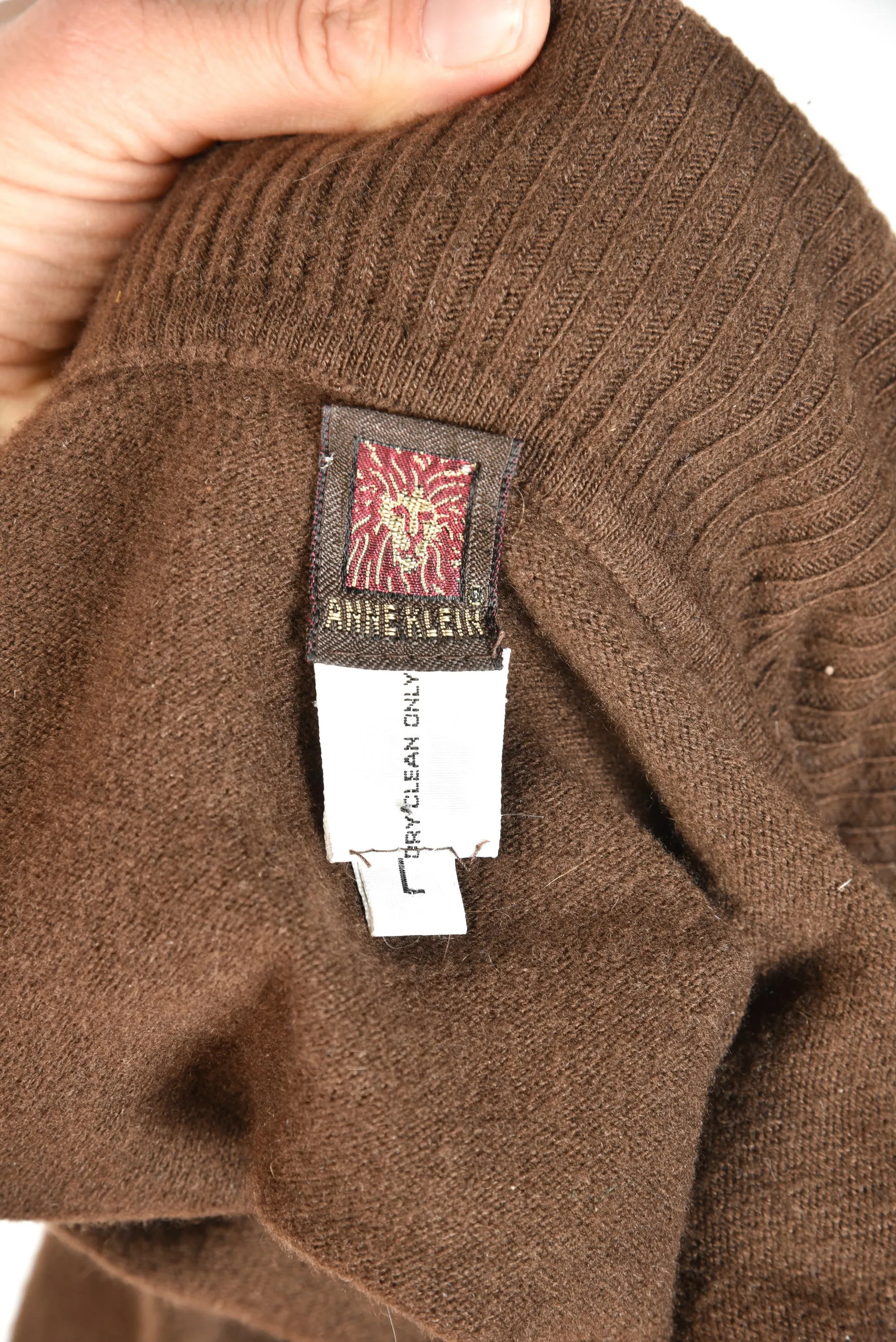 Anne Klein 1970s Wool Turtleneck