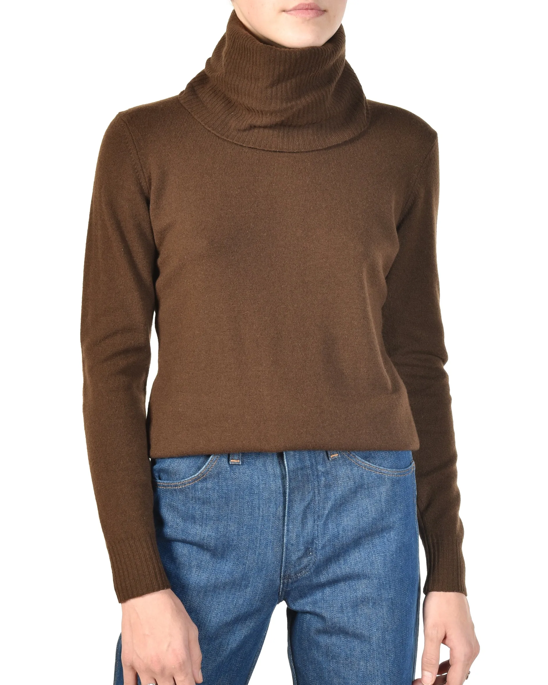 Anne Klein 1970s Wool Turtleneck
