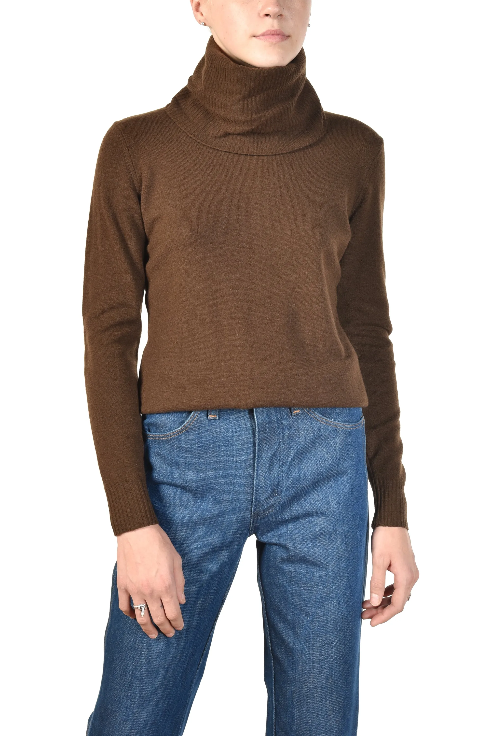 Anne Klein 1970s Wool Turtleneck