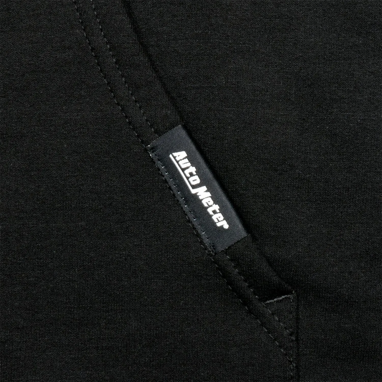 AutoMeter 0448M ZIP HOODIE; ADULT MEDIUM; BLACK; VINTAGE