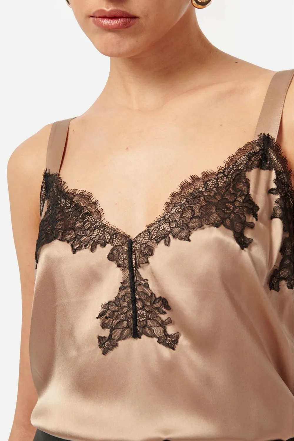 Beatrice Camisole in Champagne
