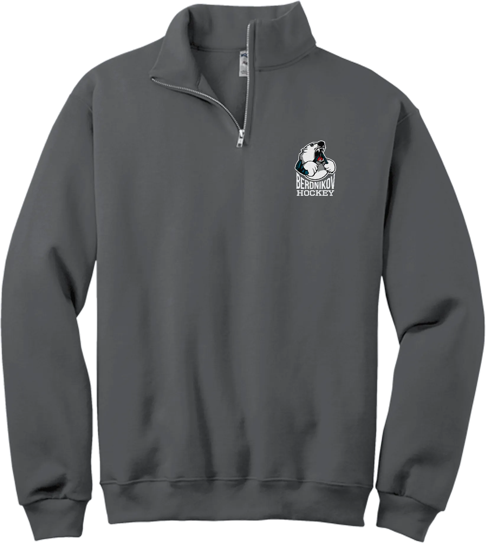 Berdnikov Bears NuBlend 1/4-Zip Cadet Collar Sweatshirt