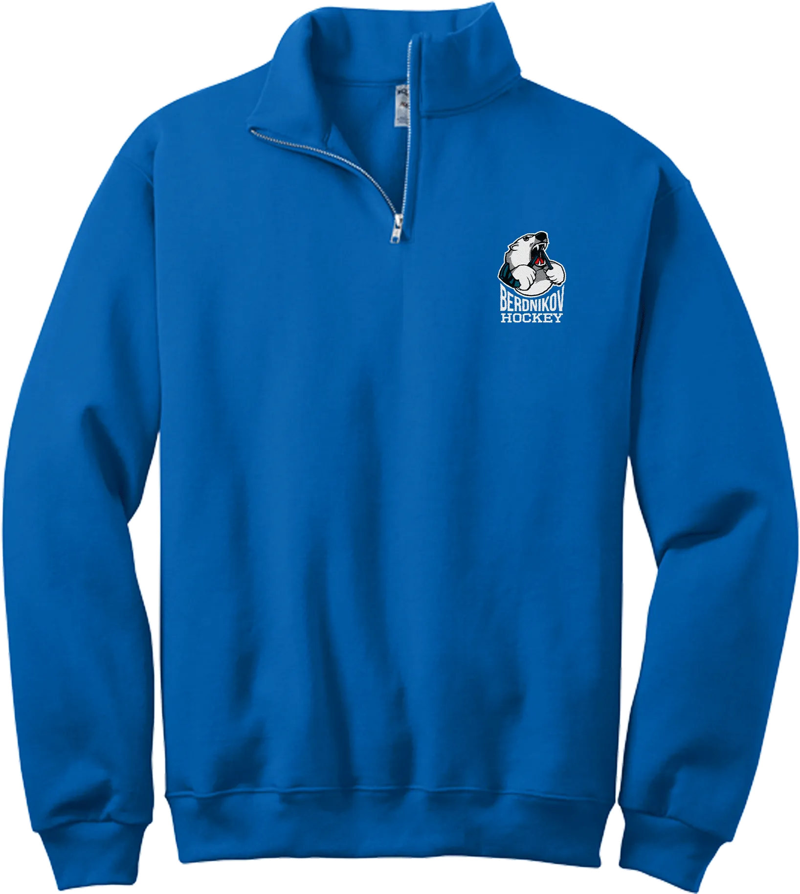 Berdnikov Bears NuBlend 1/4-Zip Cadet Collar Sweatshirt