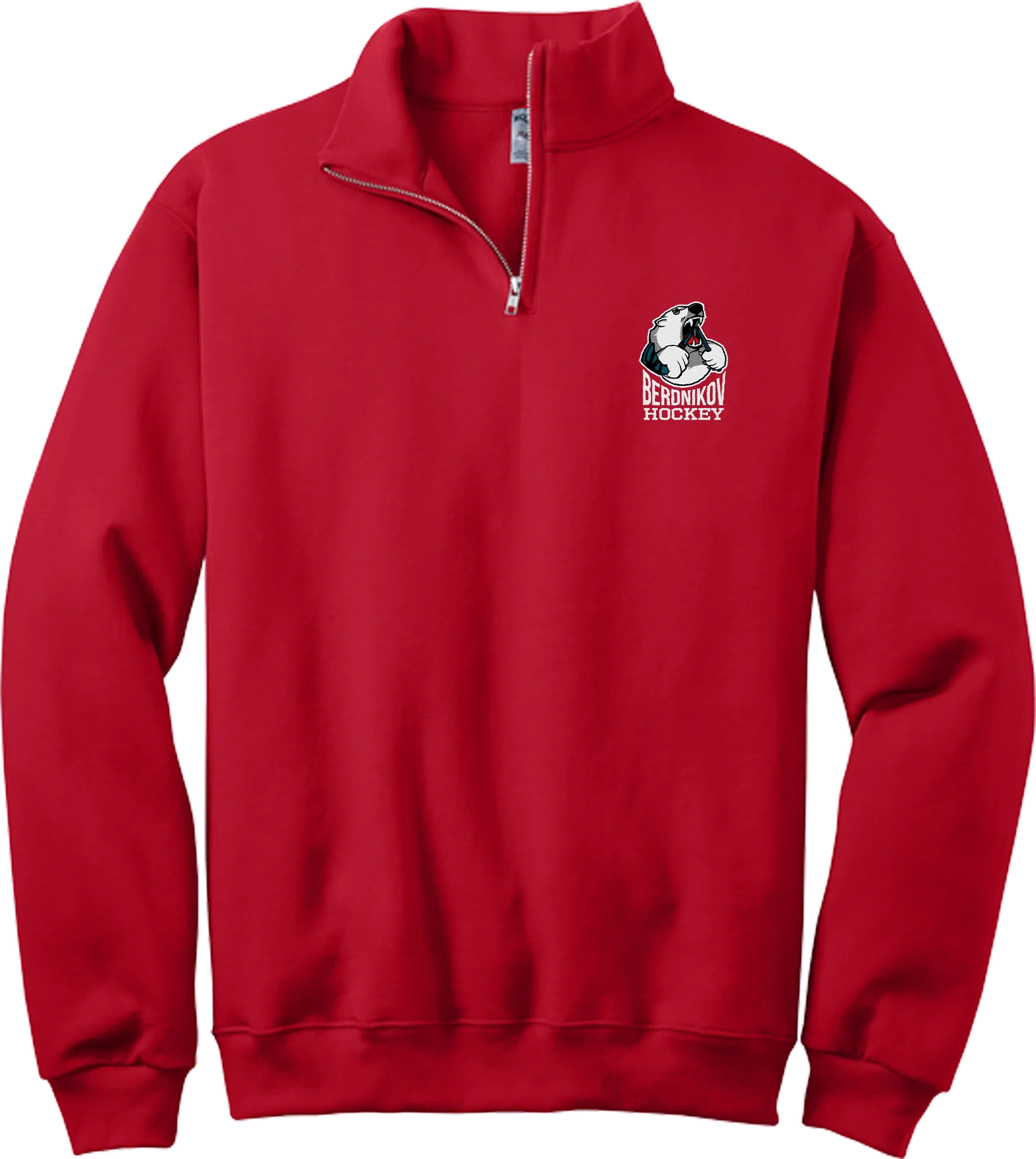 Berdnikov Bears NuBlend 1/4-Zip Cadet Collar Sweatshirt