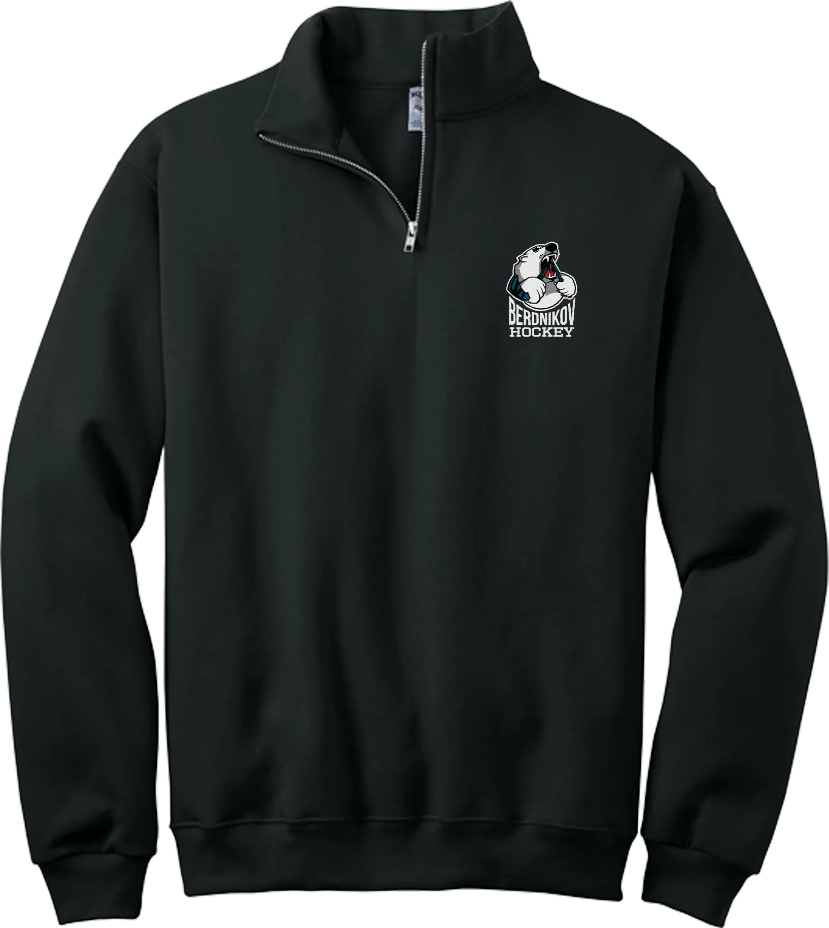 Berdnikov Bears NuBlend 1/4-Zip Cadet Collar Sweatshirt