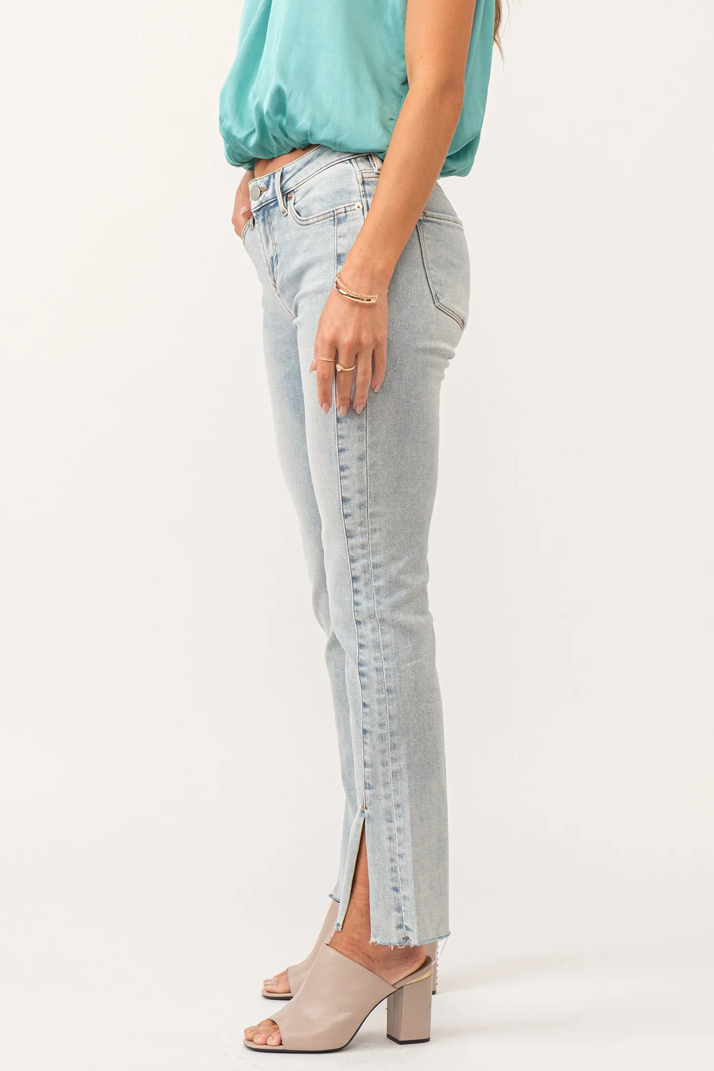 Blaire High Rise Ankle Jeans