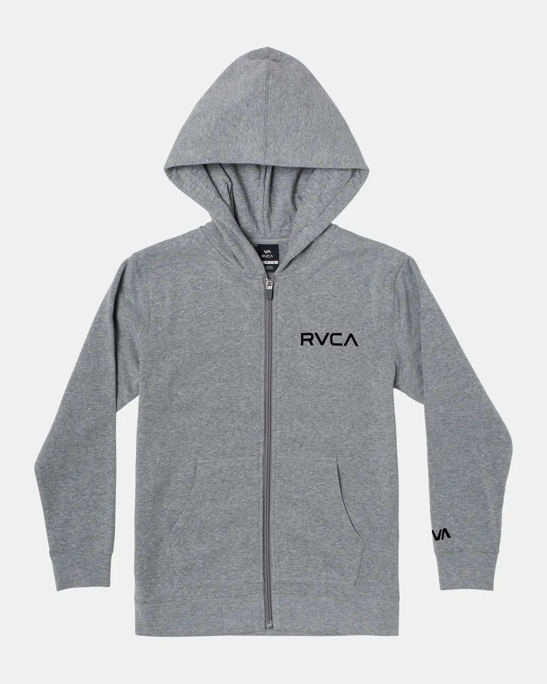 Boys Ripper II Zip-Up Hoodie - Heather Grey