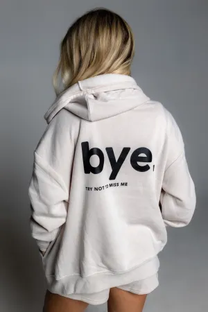 Bye Bye Fleece Zip Hoodie