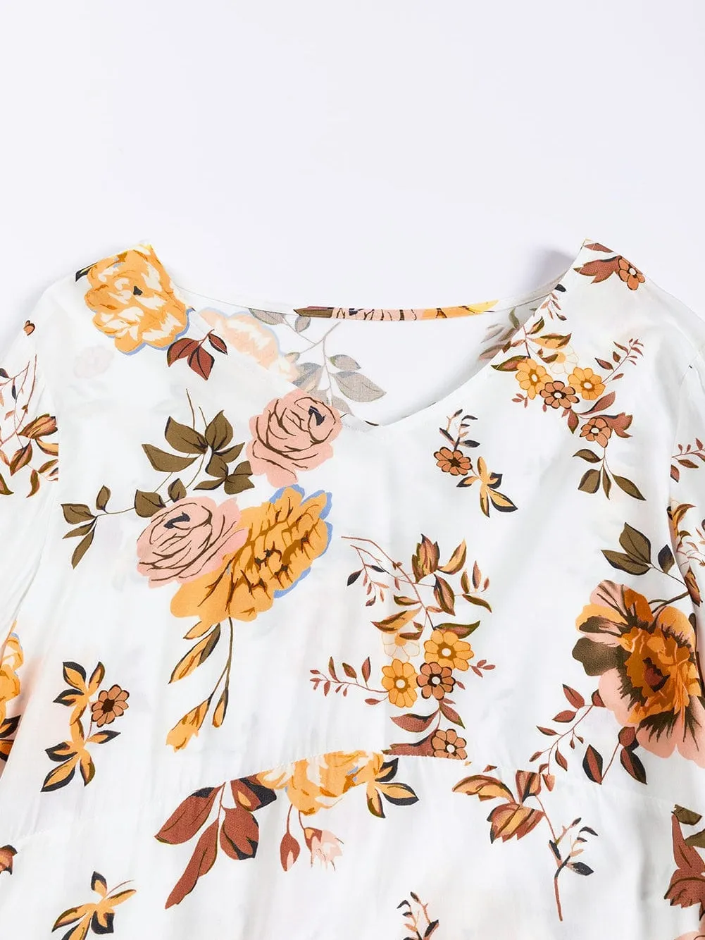 Casual Floral Dress