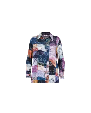 CHAPELLE SILK SHIRT PATCHWORK