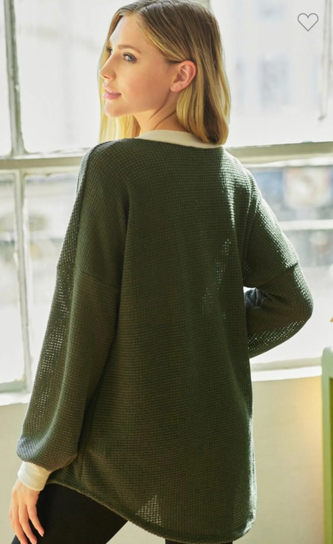 Chunky Waffle Sweater
