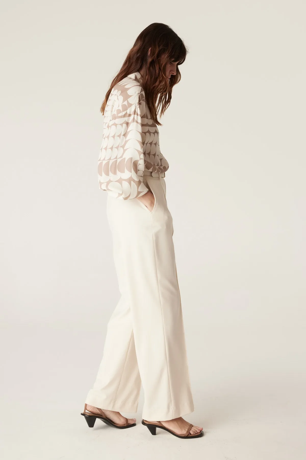 Dune Blouse - Half Moon Print