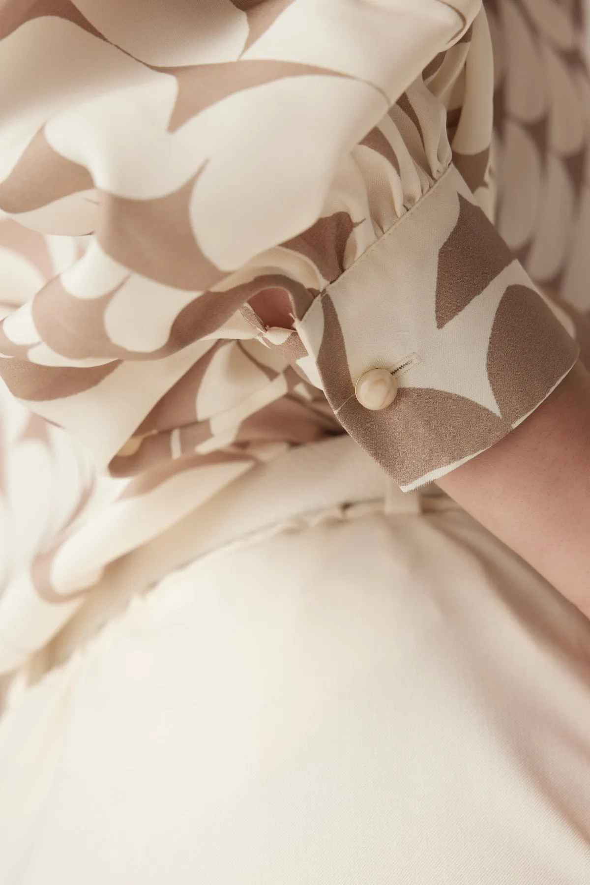 Dune Blouse - Half Moon Print