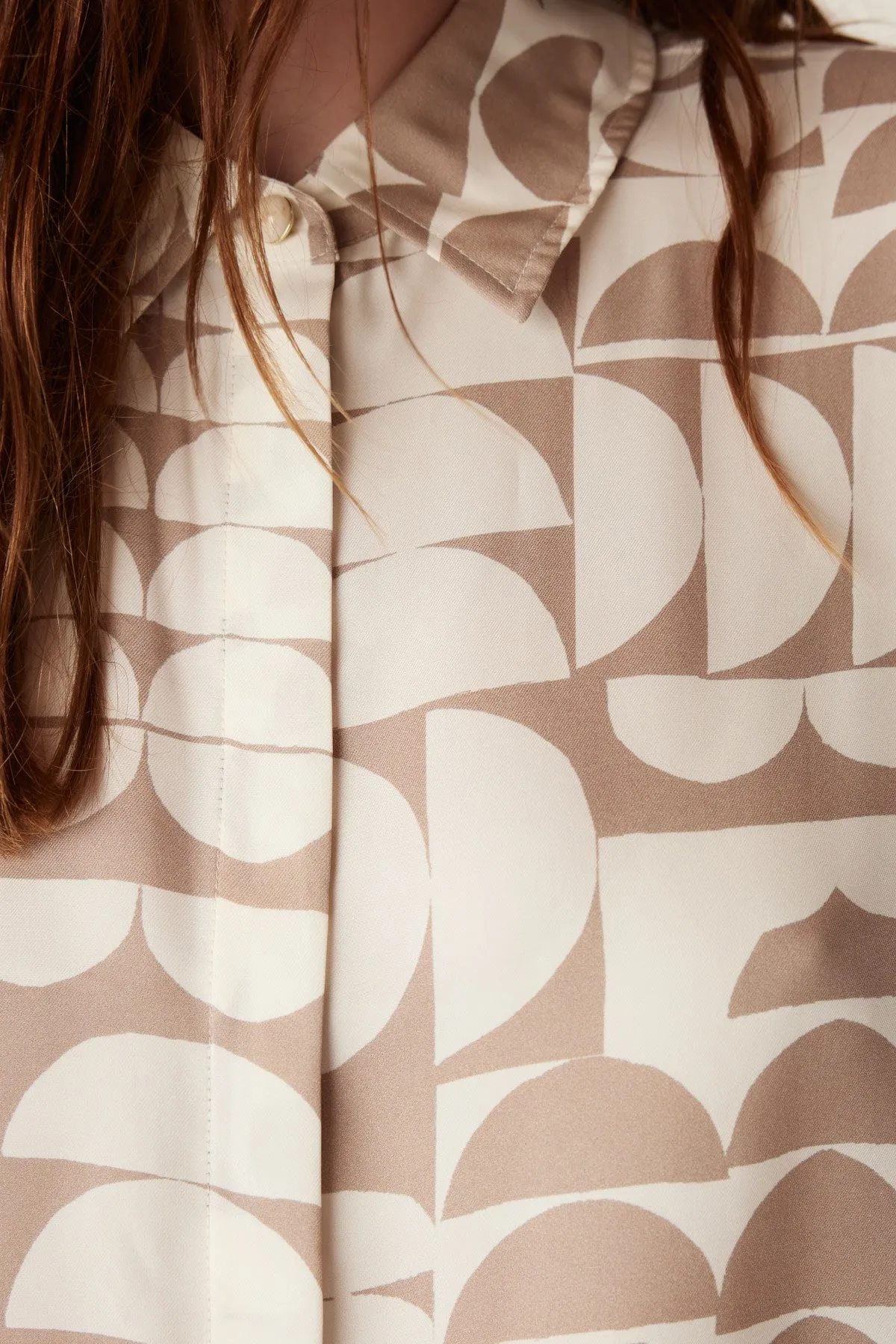 Dune Blouse - Half Moon Print