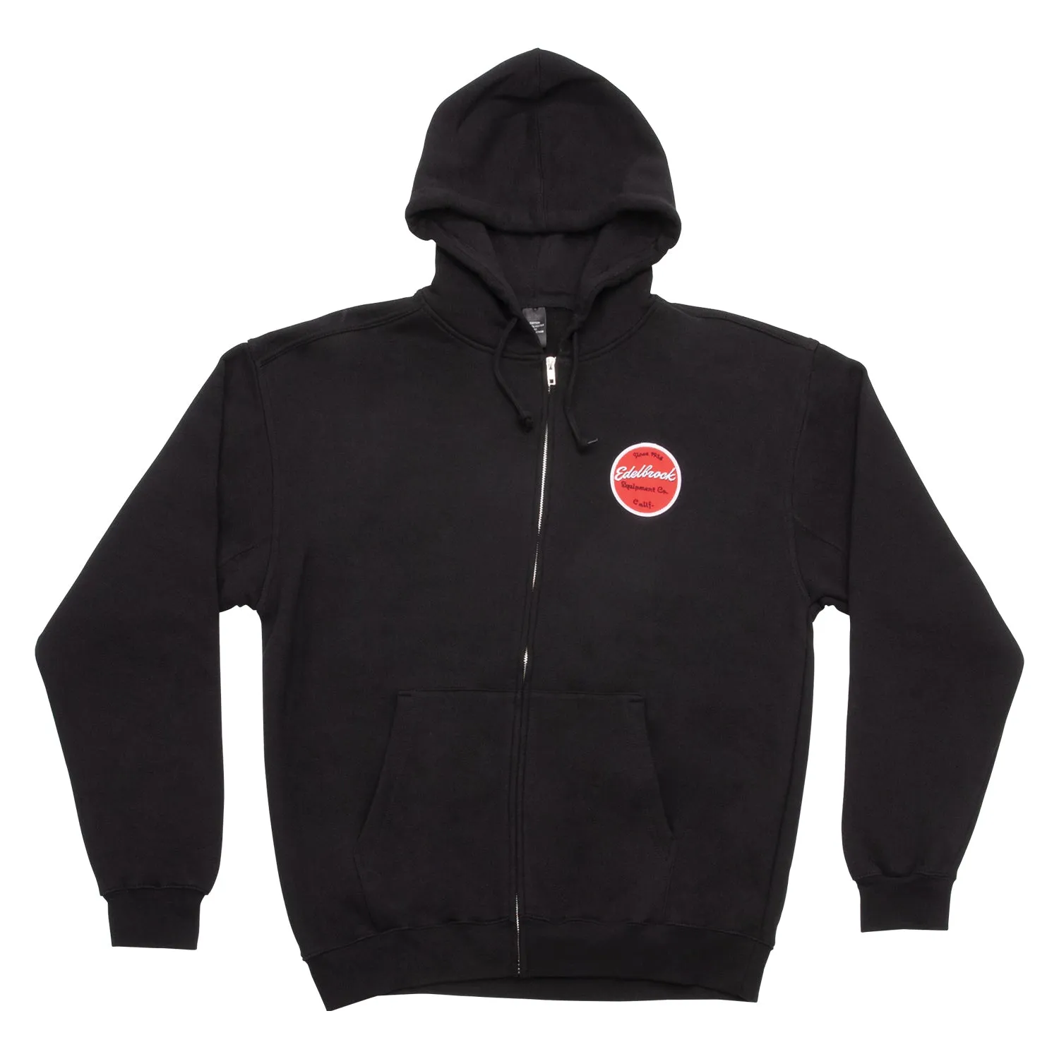 Edelbrock 289304 SWEATSHIRT; ZIP HOODIE SINCE 1938 BLACK (S)