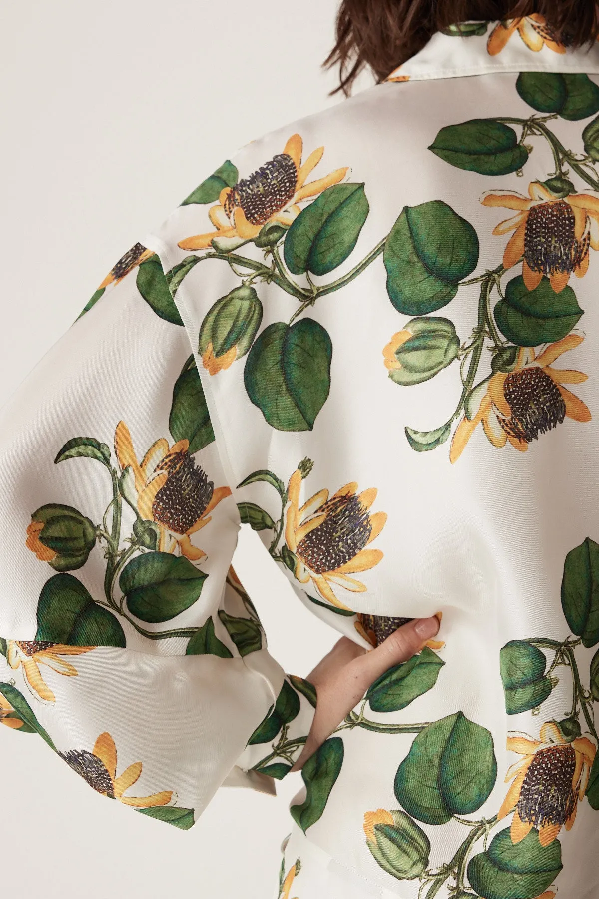 Eliza Blouse - Sweet Pea Print