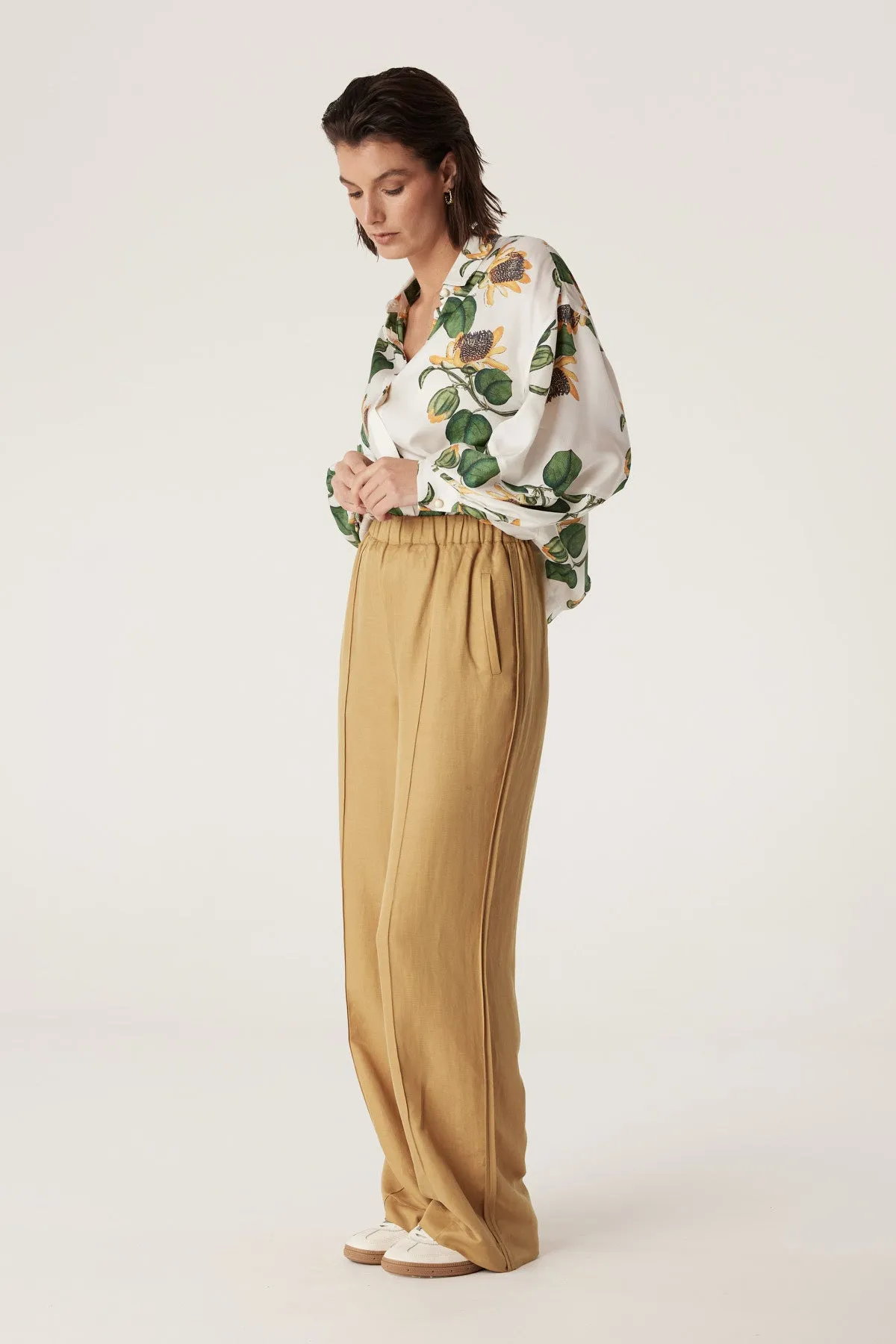Eliza Blouse - Sweet Pea Print