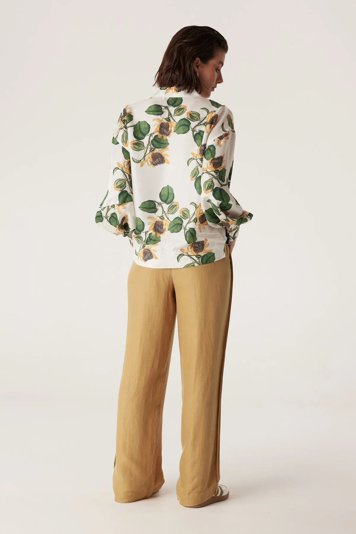 Eliza Blouse - Sweet Pea Print