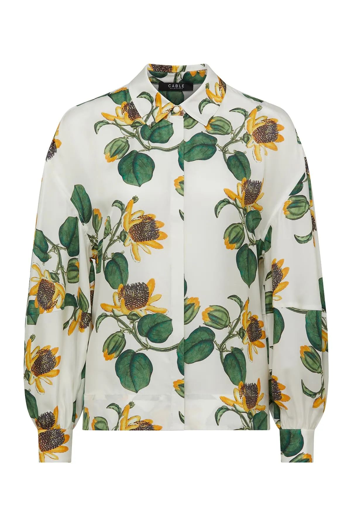 Eliza Blouse - Sweet Pea Print
