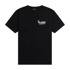 Exploded Harmonica Black T-Shirt