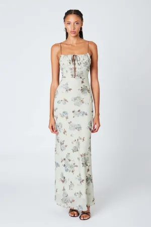 Floral Print Maxi Dress