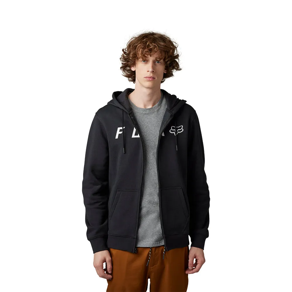 FOX ABSOLUTE ZIP FLEECE HOODY [BLACK]