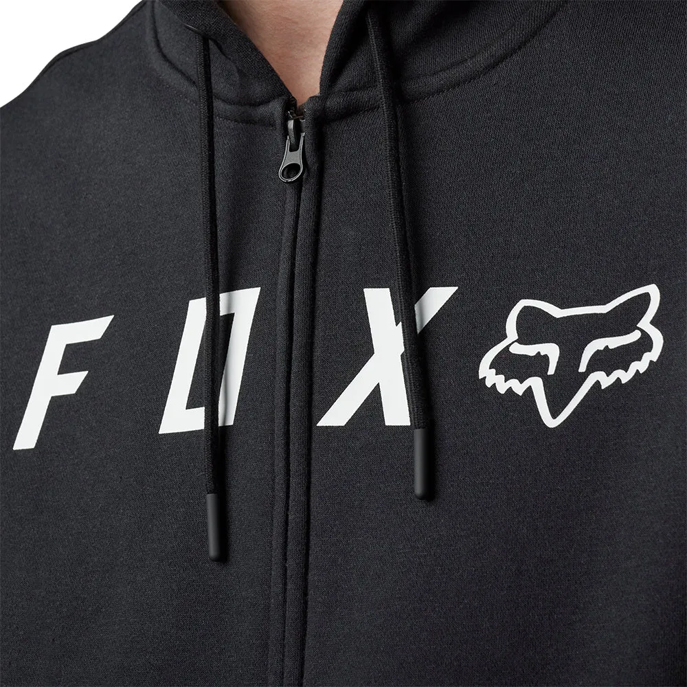 FOX ABSOLUTE ZIP FLEECE HOODY [BLACK]