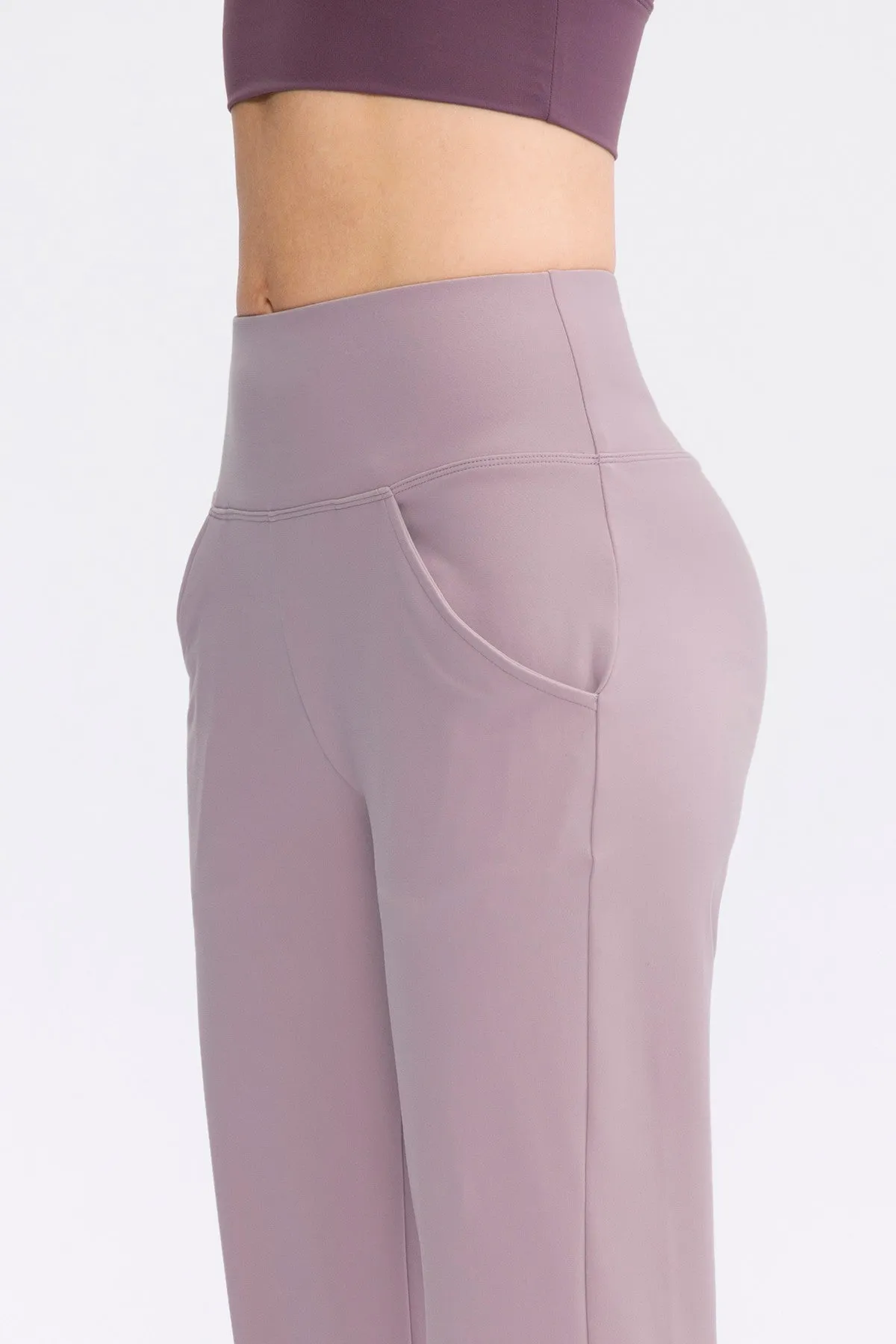 High-Rise Wide Leg Pants