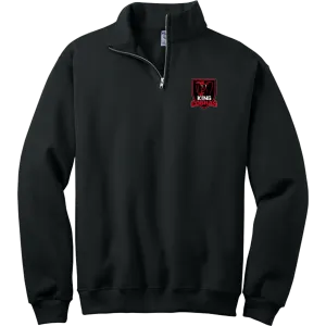 King Cobras NuBlend 1/4-Zip Cadet Collar Sweatshirt