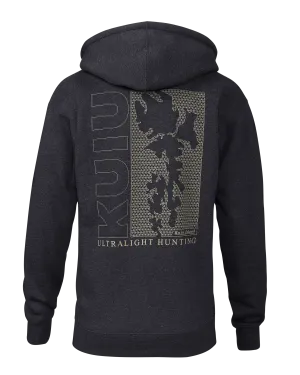 KUIU Island Full-Zip Hoodie | Charcoal