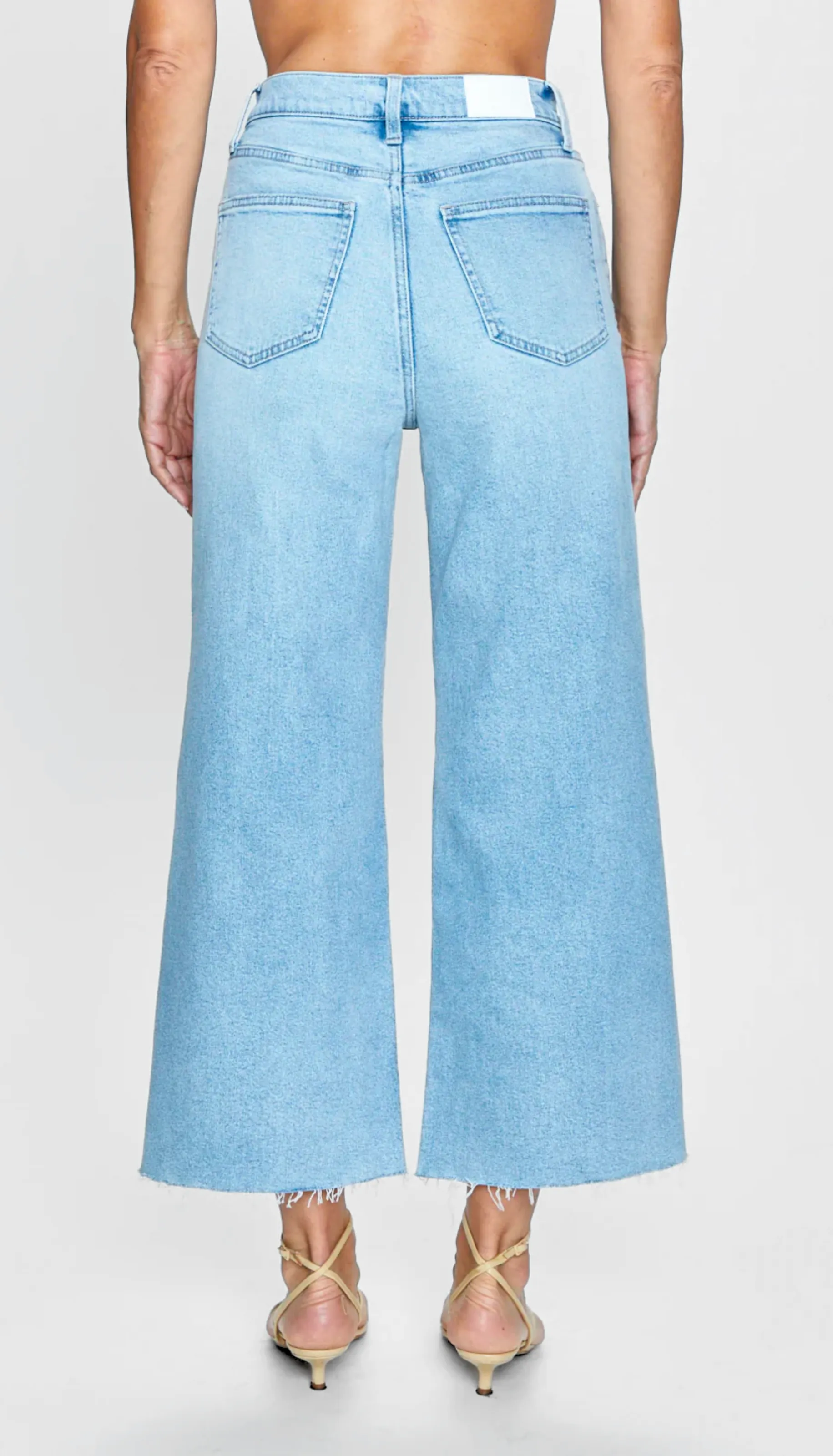 Lana Crop High Rise Ultra Wide - Blase