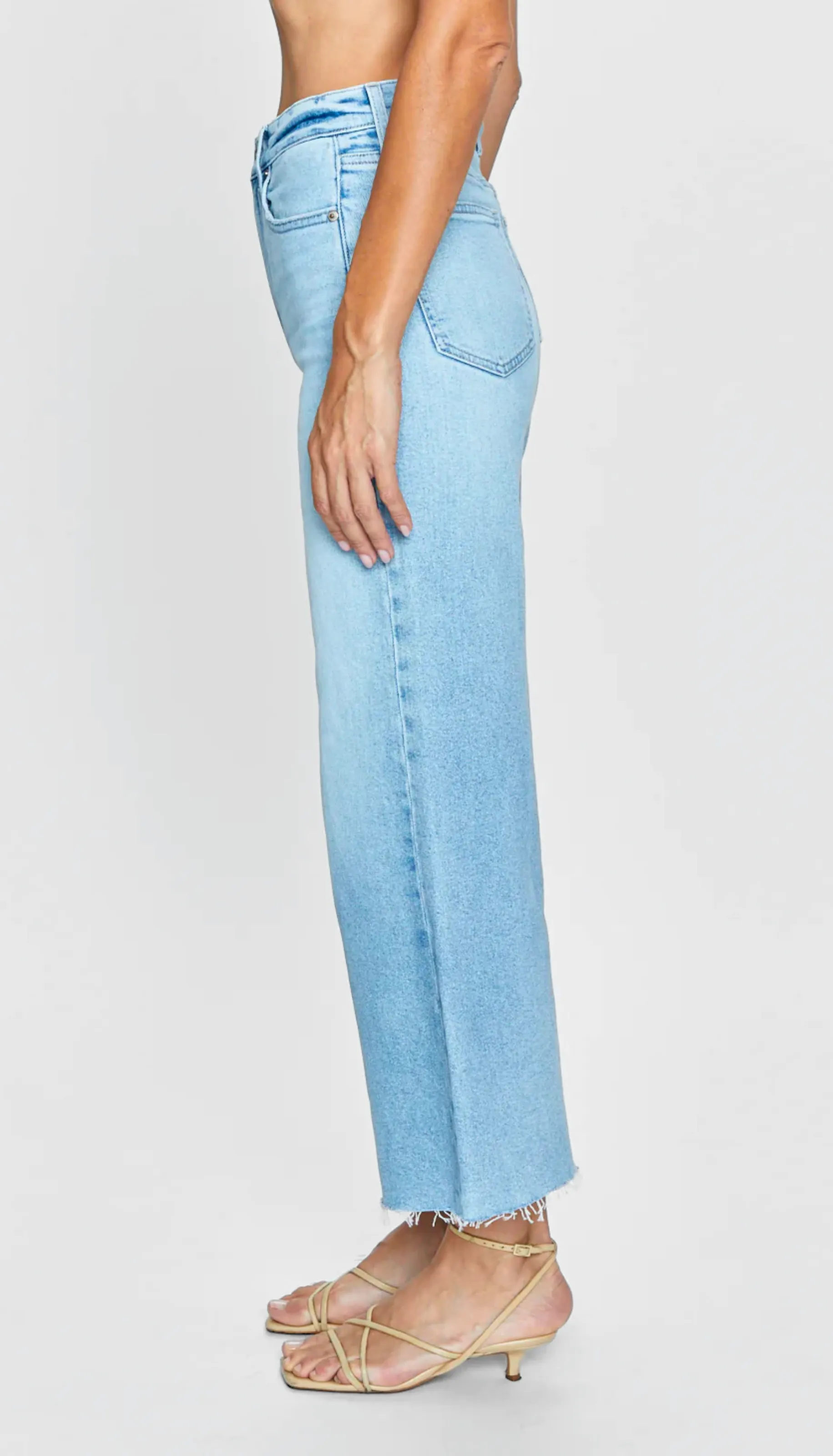 Lana Crop High Rise Ultra Wide - Blase