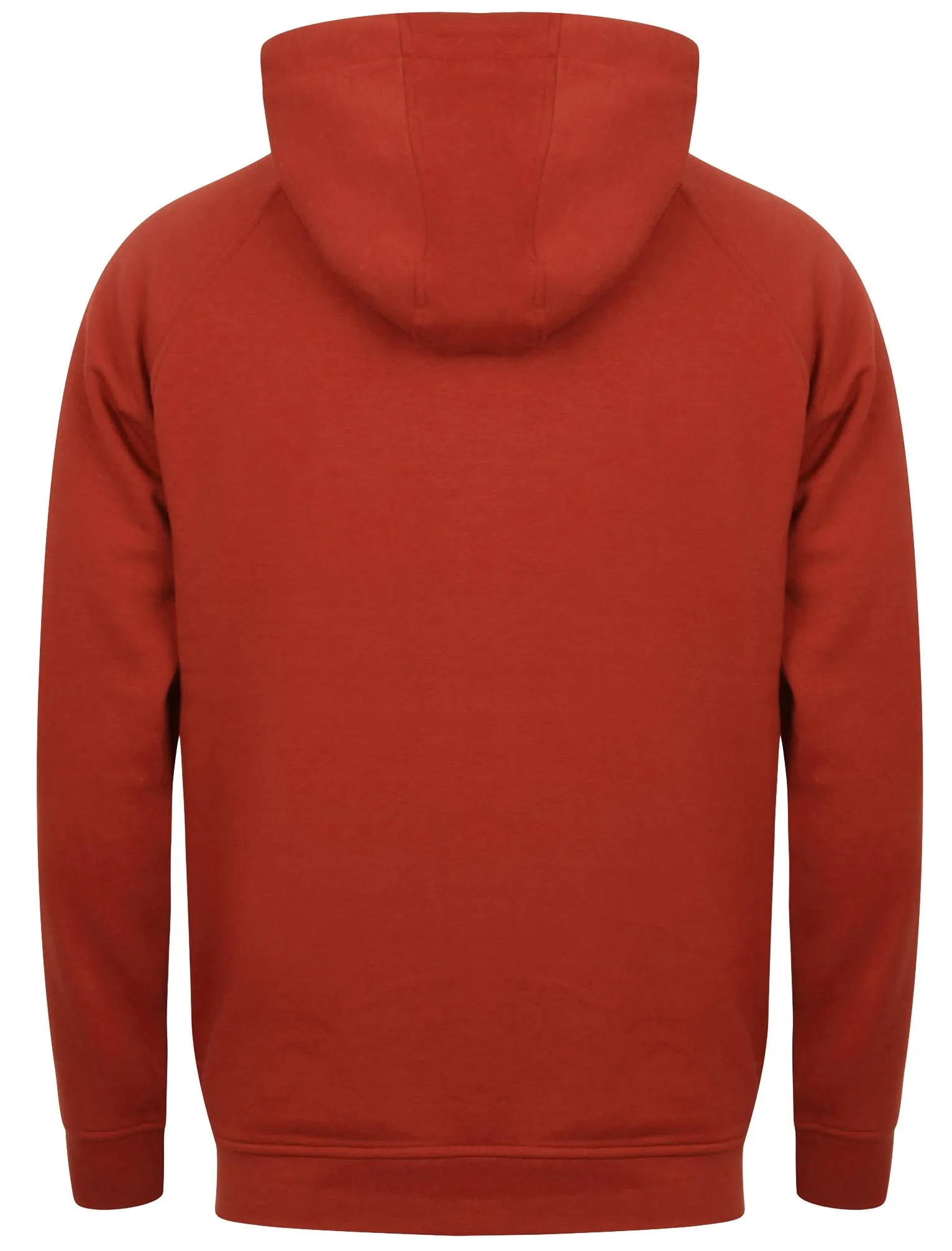 Lombard Zip Through Hoodie in Red - Le Shark