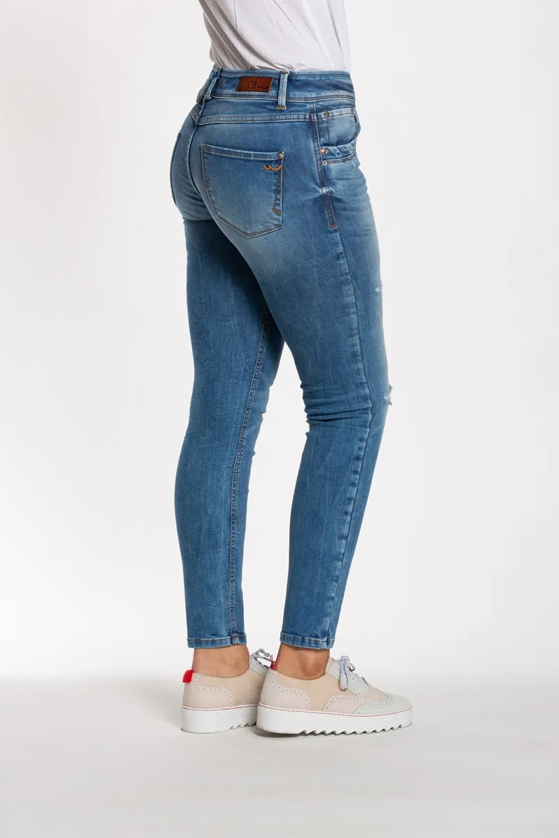 LTB - Senta - Ritnoblue Wash Mid Rise