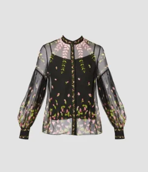 Lucia Silk Voile Blouse