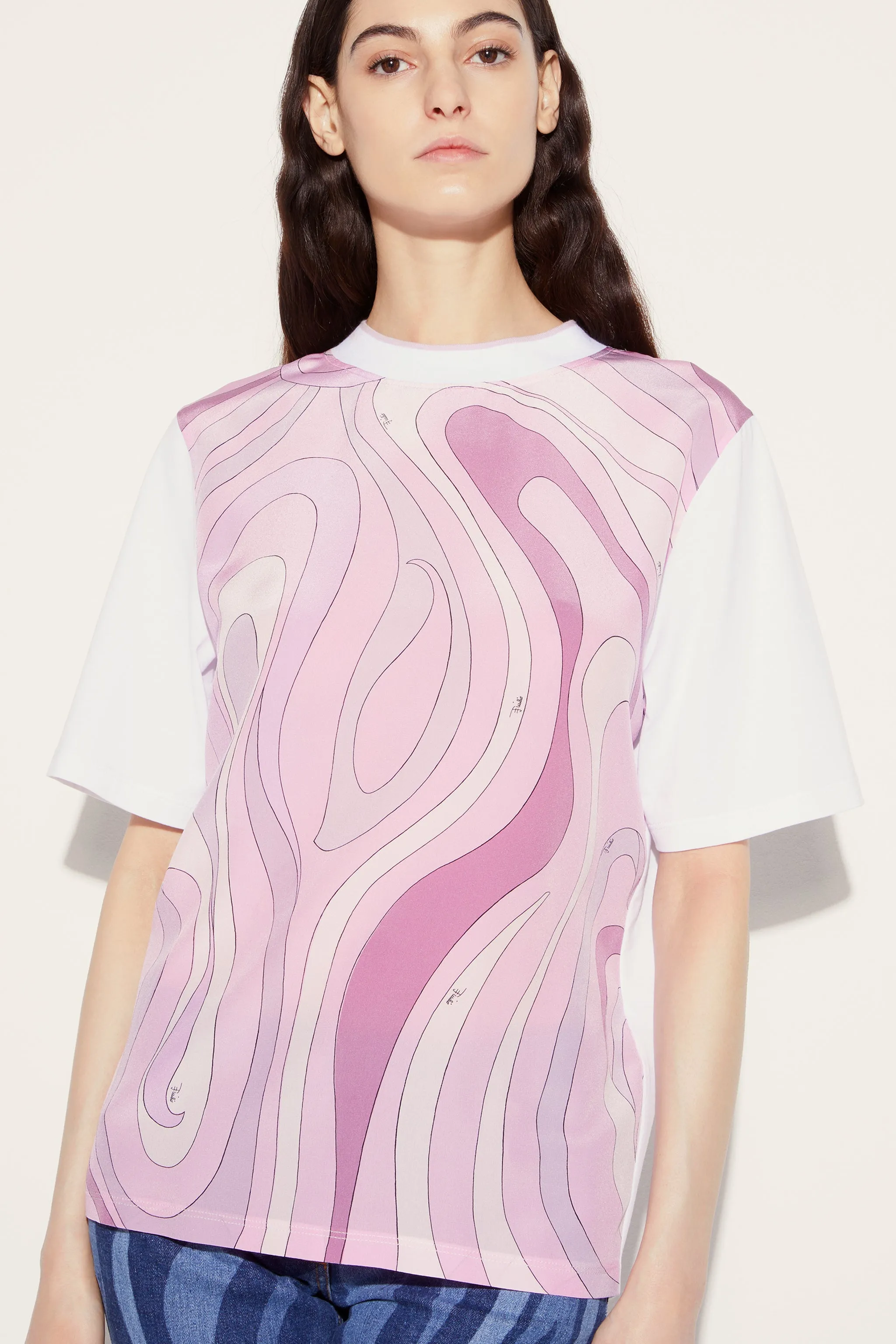 Marmo-Print T-Shirt