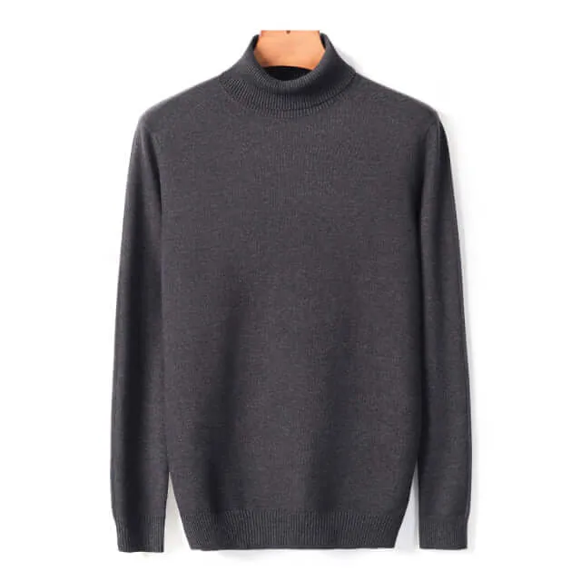 Men's Warm Turtleneck Sweater