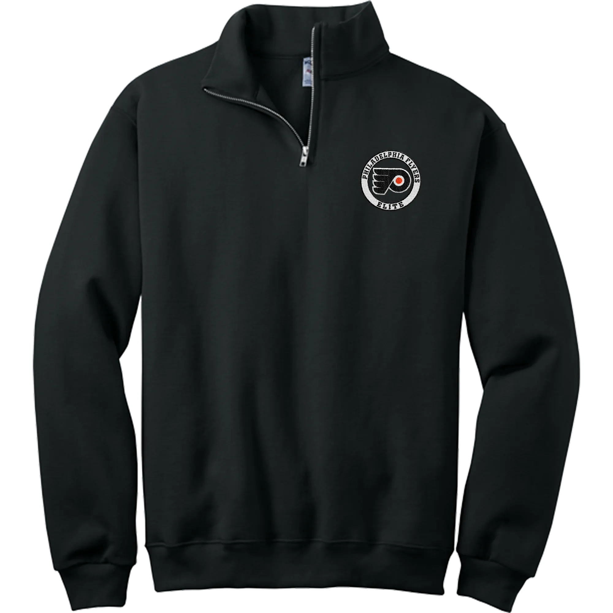 Philadelphia Flyers Elite NuBlend 1/4-Zip Cadet Collar Sweatshirt