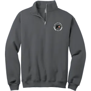 Philadelphia Flyers Elite NuBlend 1/4-Zip Cadet Collar Sweatshirt