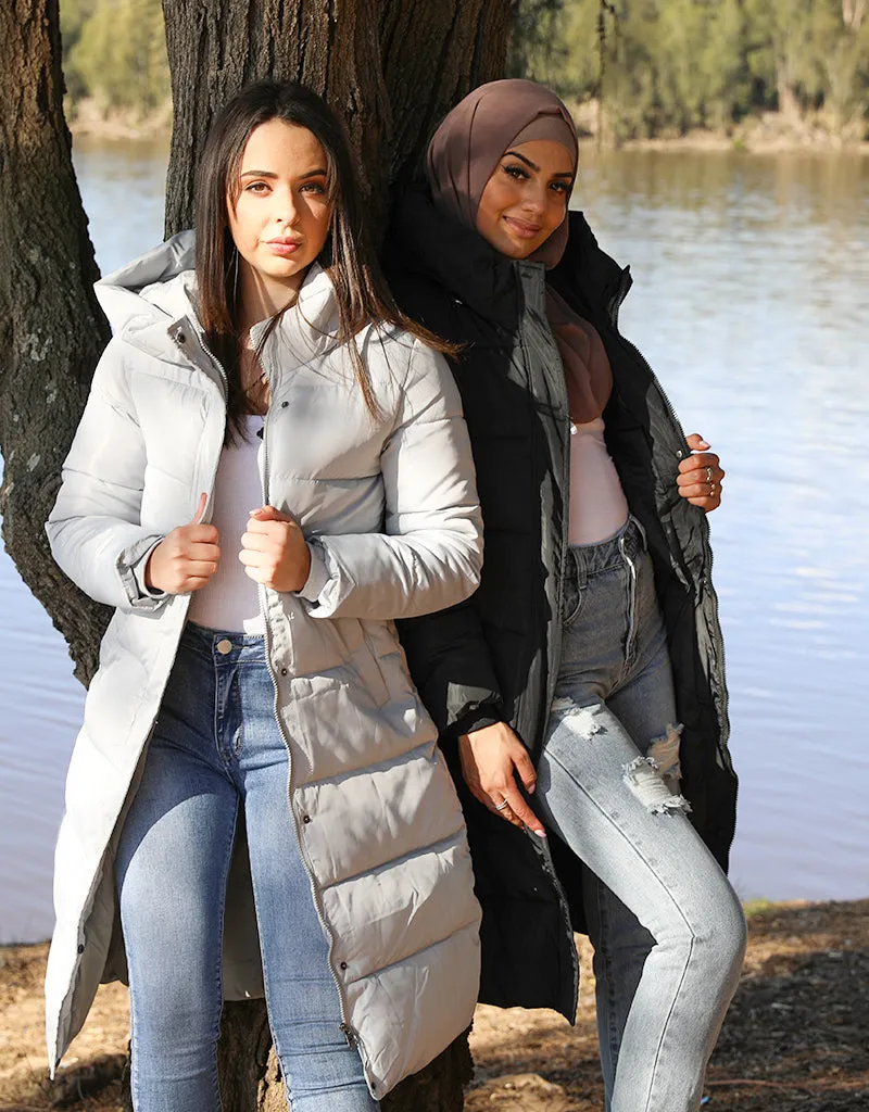 Puffy Hooded Jacket