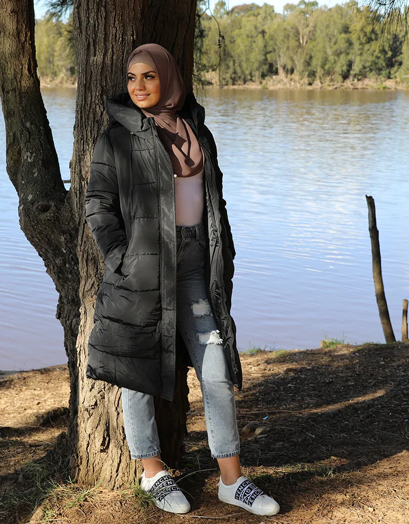 Puffy Hooded Jacket
