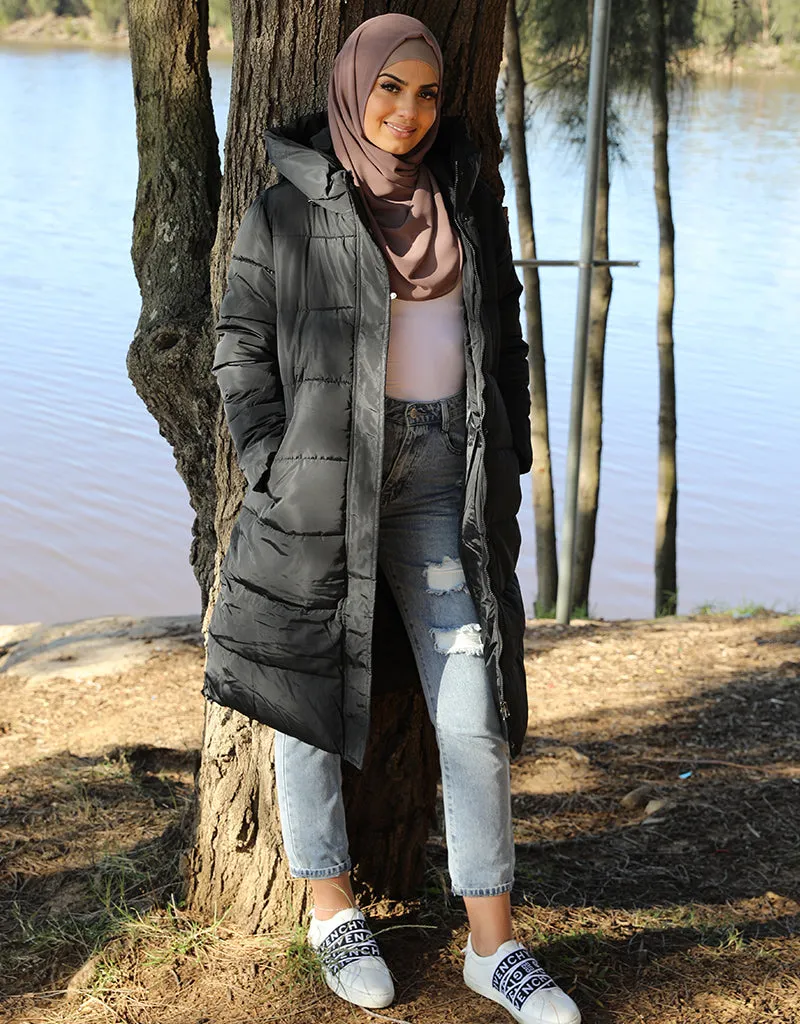 Puffy Hooded Jacket