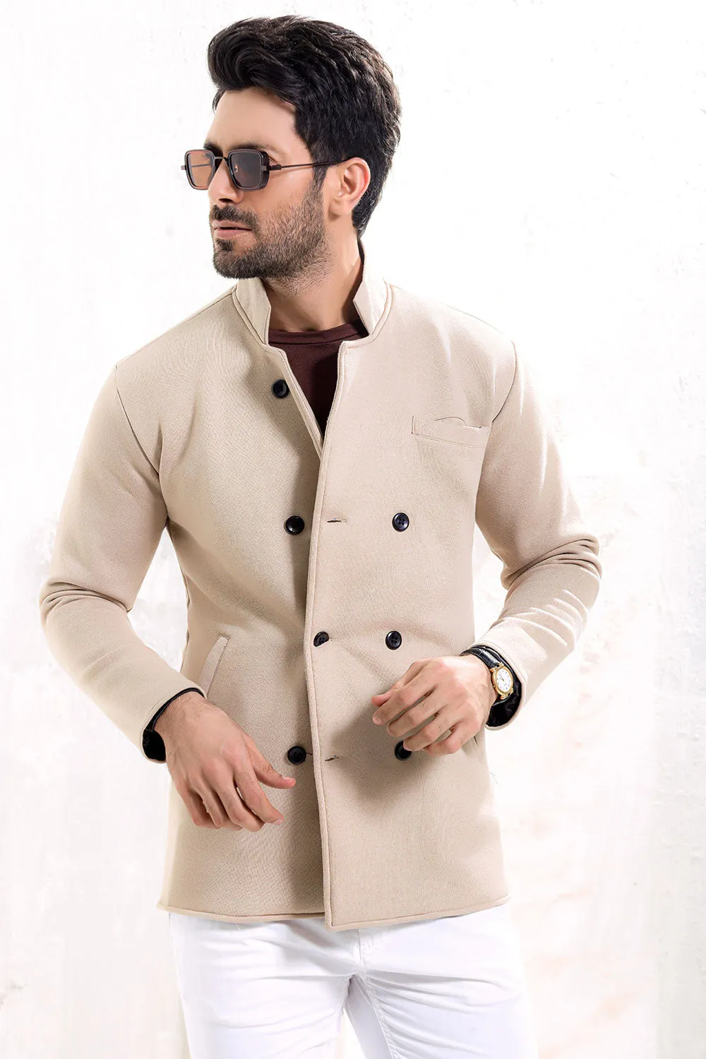 Stone Caban Jacket