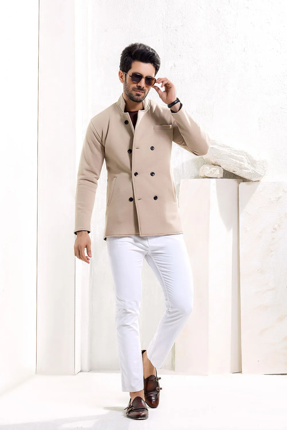 Stone Caban Jacket