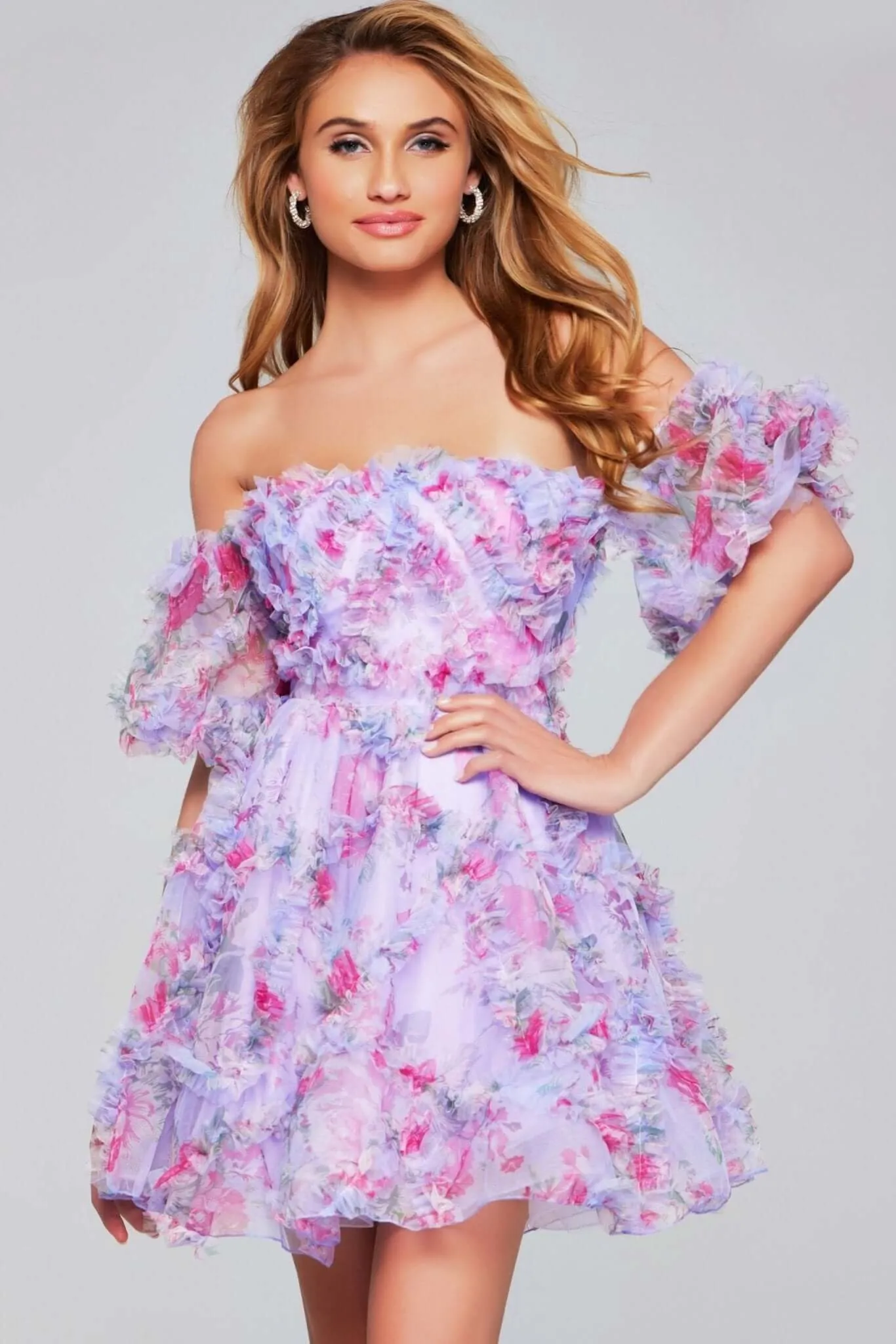 The Violet Dress: Short Formal Homecoming Dress