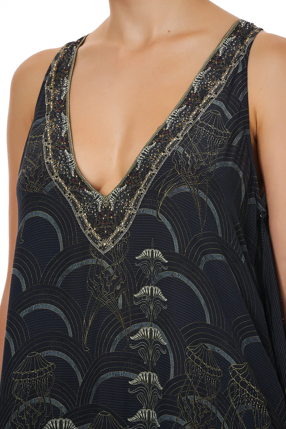 TIE FRONT MULTIWEAR DRESS WISE WINGS