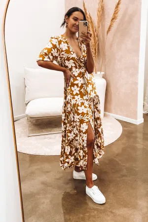 Tobias Maxi Dress Mustard